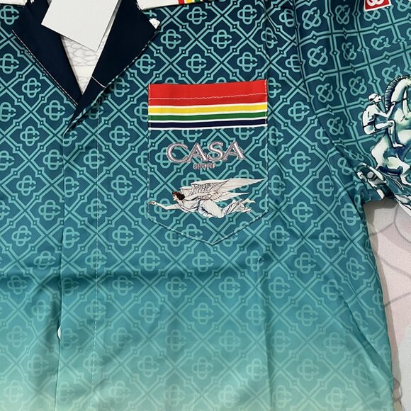 Casablanca Hawaiian-Style Resort Shirt - Picture 4 of 9